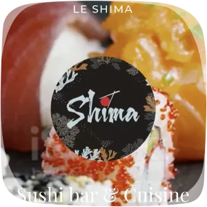 Capture d'écran du site sushi bar le Shima à Ile-Rousse