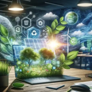 Agence web éco-responsable alliant technologie et durabilité environnementale